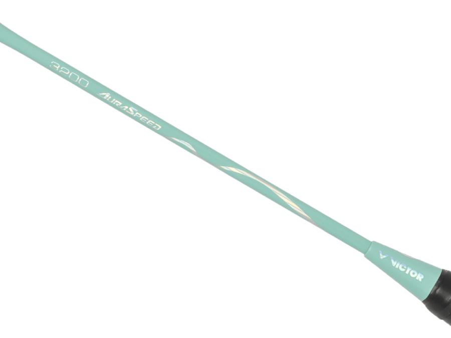 Victor Auraspeed 3200R Pre Strung Badminton Racket (Medium Aquamarine)