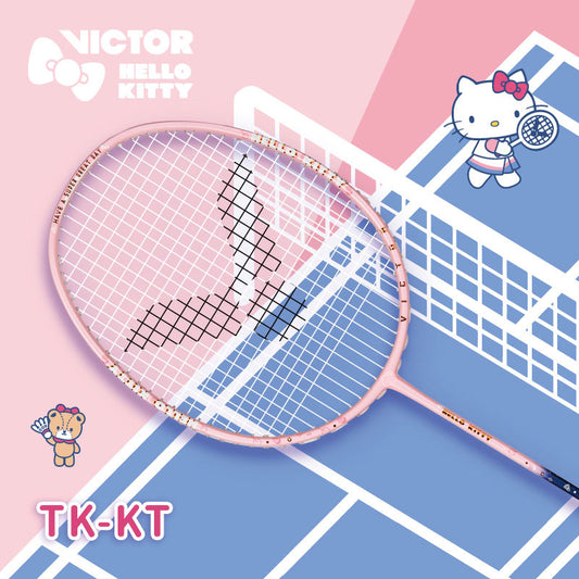 Victor Thruster Hello Kitty Unstrung Badminton Racket