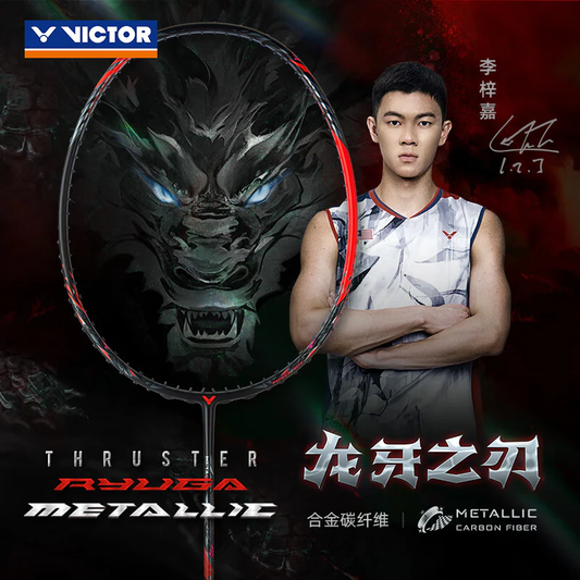 Victor Thruster Ryuga Metallic Unstrung Badminton Racket